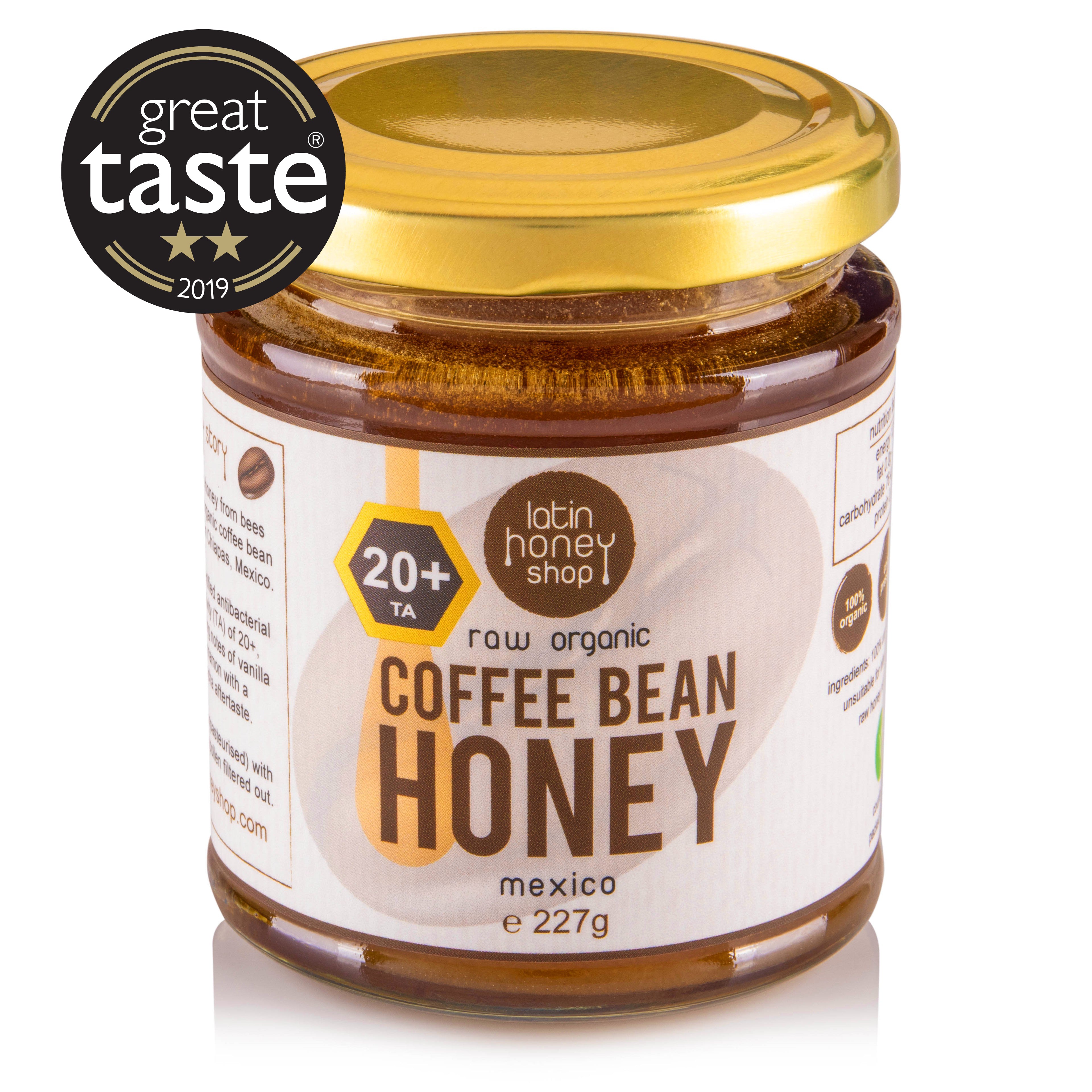 Raw Organic Coffee Bean Honey